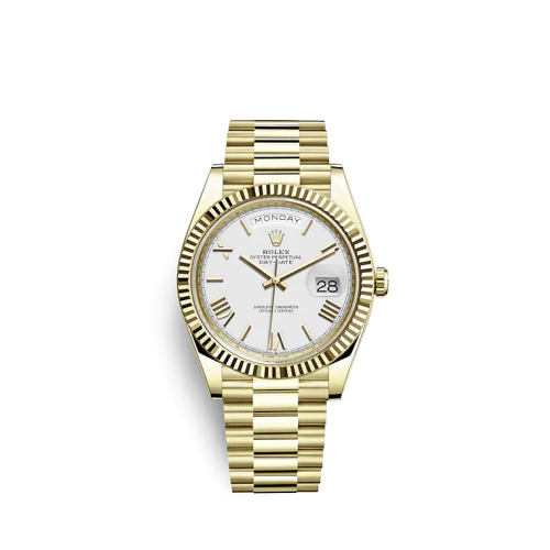 Day-Date 40 White/18 Carat Yellow Gold 40mm