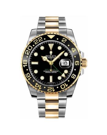 GMT-Master II Two Tone Black Dial 40mm