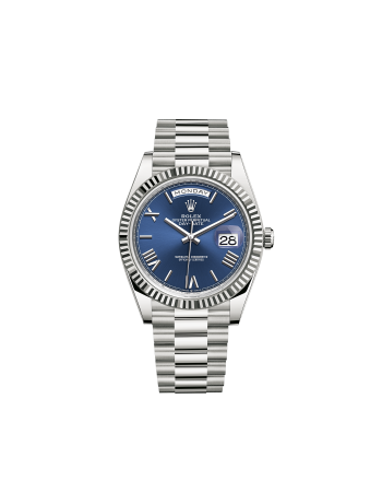 Day-Date White Gold Blue 40mm